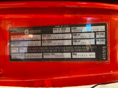 1985 Dodge D150 Base Prospector