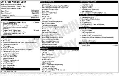 2013 Jeep Wrangler Sport