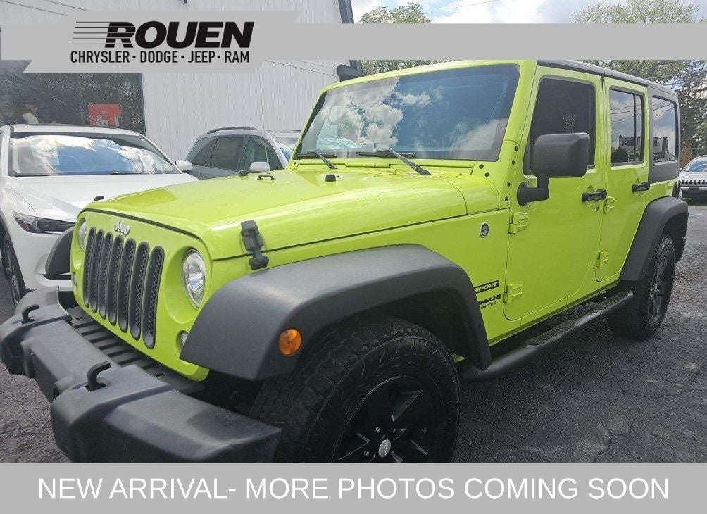 2017 Jeep Wrangler Unlimited Sport