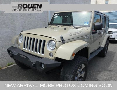 2018 Jeep Wrangler JK Unlimited Sahara