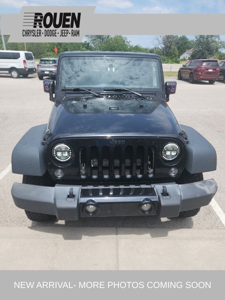 2016 Jeep Wrangler Unlimited Willys