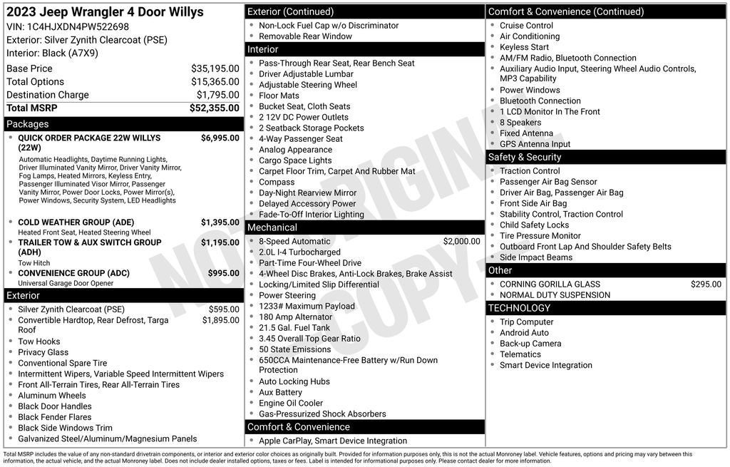 2023 Jeep Wrangler Sport