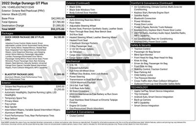 2022 Dodge Durango GT Plus