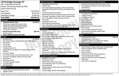 2018 Dodge Durango GT