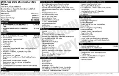 2021 Jeep Grand Cherokee Laredo E