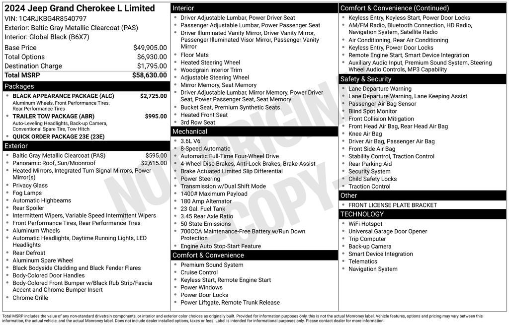 2024 Jeep Grand Cherokee L Limited