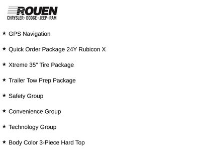 2025 Jeep Wrangler Rubicon X