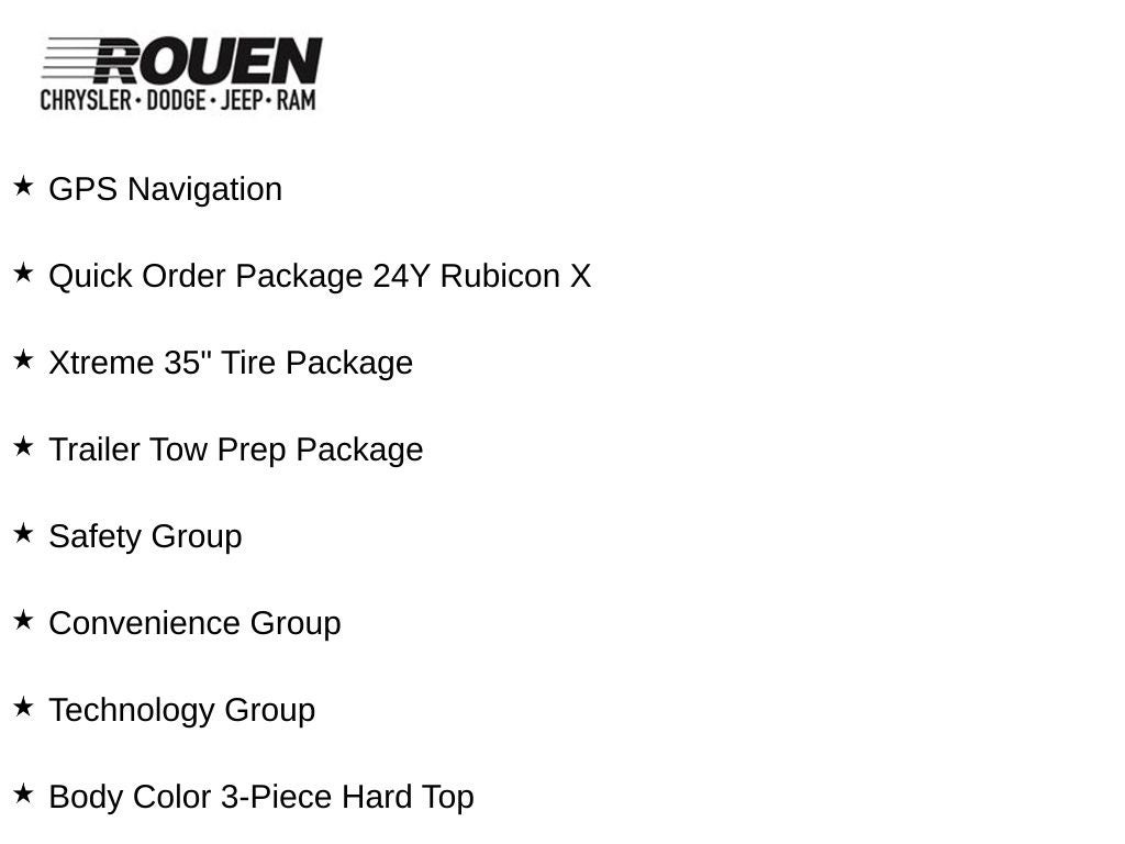 2025 Jeep Wrangler Rubicon X