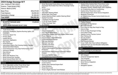 2024 Dodge Durango R/T