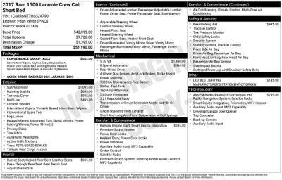 2017 RAM 1500 Laramie