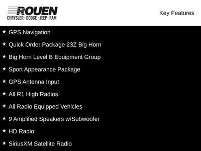 2023 RAM 1500 Big Horn/Lone Star