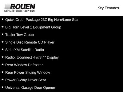2019 RAM 1500 Big Horn/Lone Star