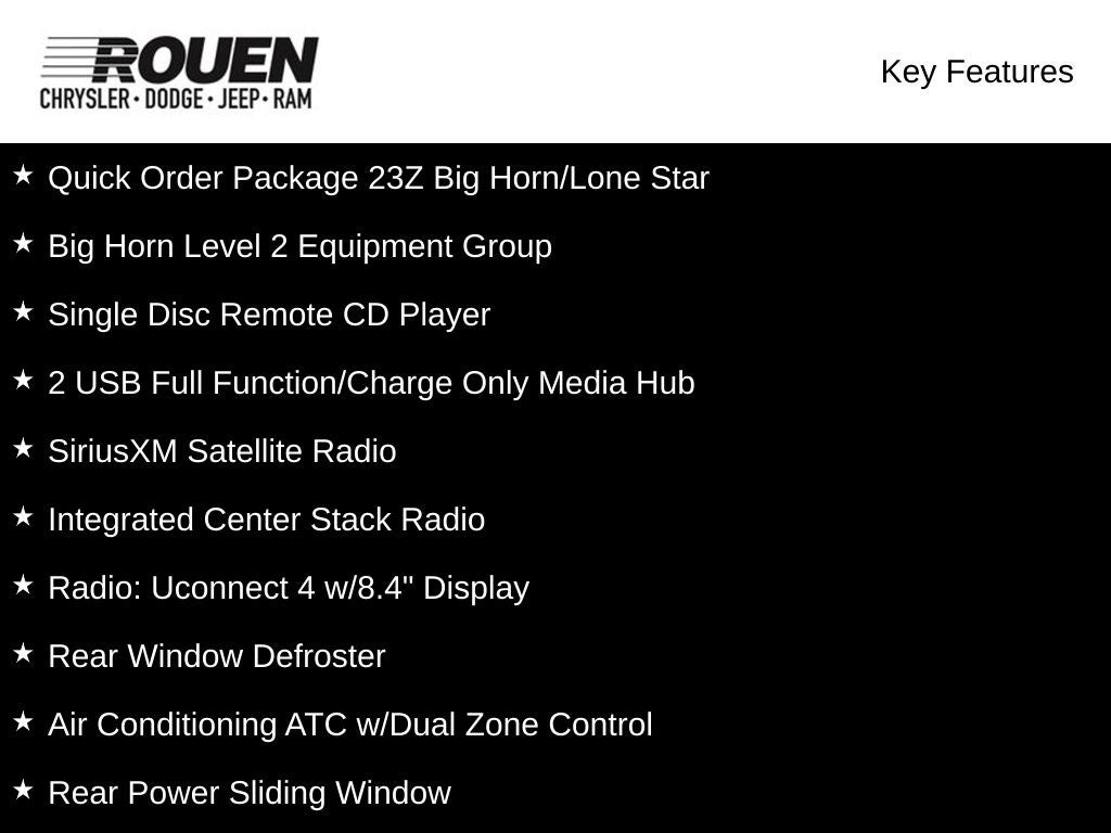 2019 RAM 1500 Big Horn/Lone Star