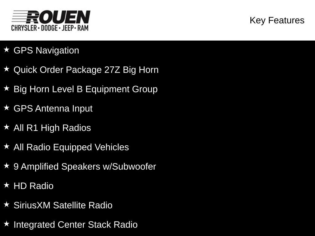 2023 RAM 1500 Big Horn/Lone Star