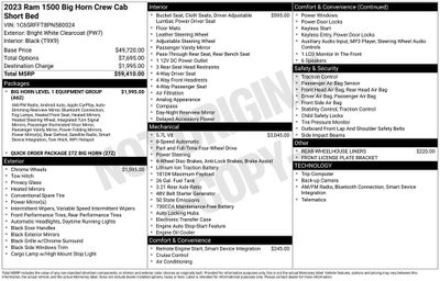2023 RAM 1500 Big Horn/Lone Star