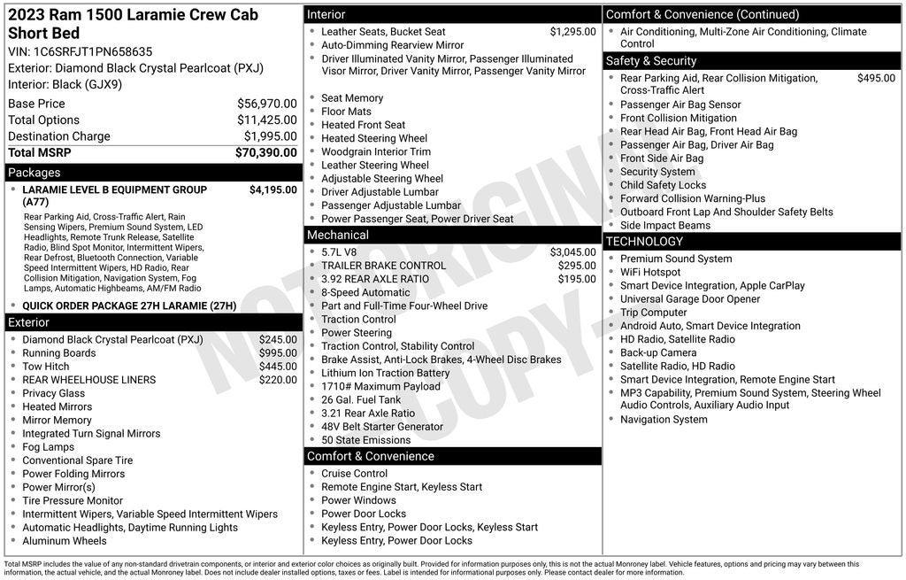 2023 RAM 1500 Laramie