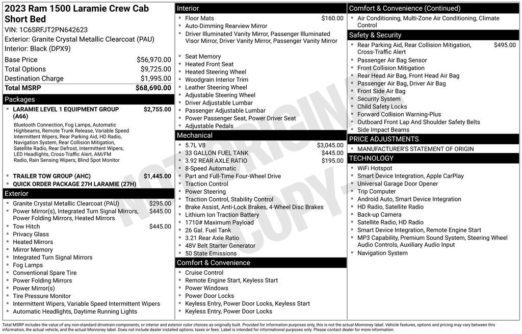 2023 RAM 1500 Laramie