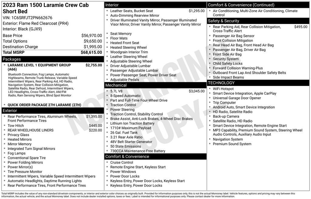 2023 RAM 1500 Laramie