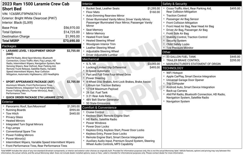 2023 RAM 1500 Laramie