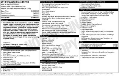 2013 Chevrolet Cruze LS