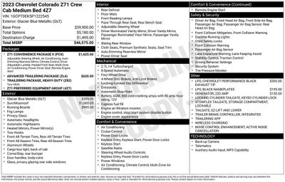 2023 Chevrolet Colorado Z71