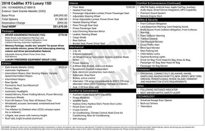 2018 Cadillac XT5 Luxury
