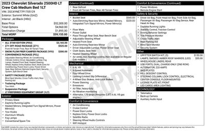 2023 Chevrolet Silverado 2500HD LT