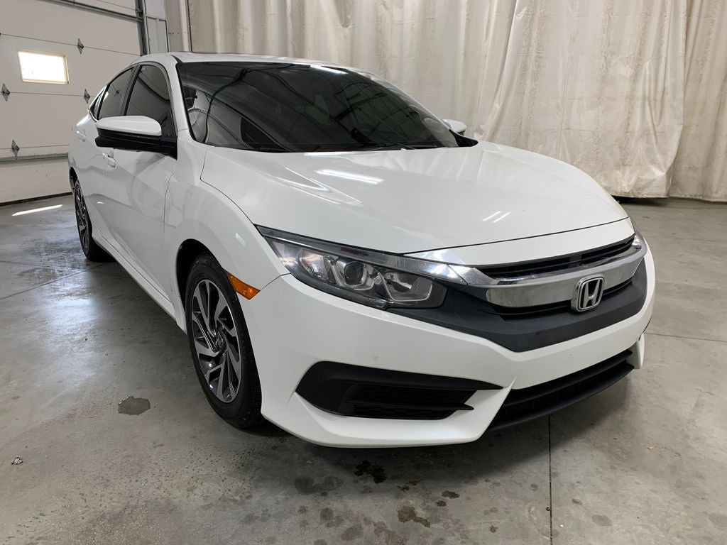 Used 2018 Honda Civic EX with VIN 2HGFC2F79JH568246 for sale in Woodville, OH