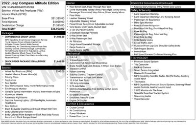 2022 Jeep Compass Latitude
