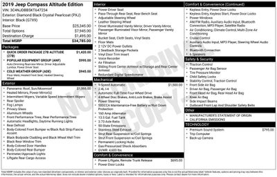 2019 Jeep Compass Altitude