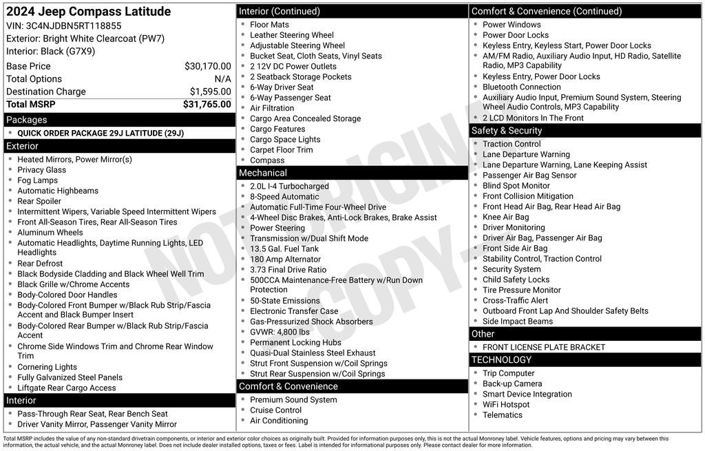 2024 Jeep Compass Latitude