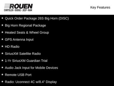 2018 RAM 1500 Big Horn