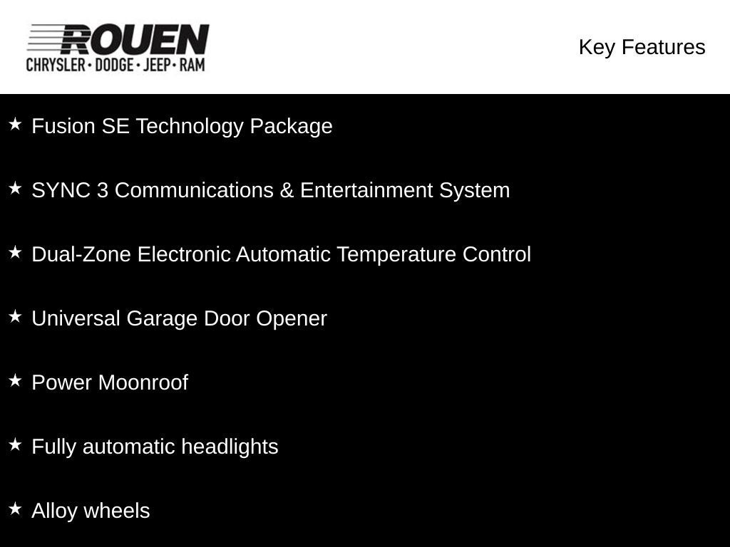 2017 Ford Fusion SE
