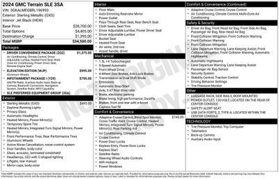 2024 GMC Terrain SLE