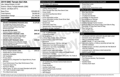 2019 GMC Terrain SLE