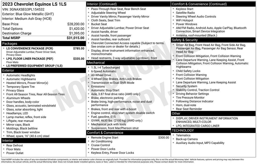2023 Chevrolet Equinox LS