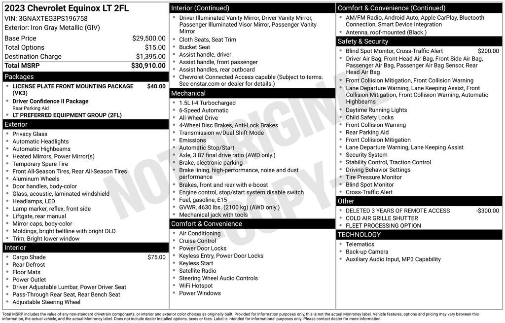 2023 Chevrolet Equinox LT