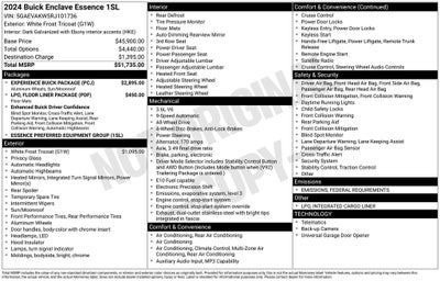 2024 Buick Enclave Essence