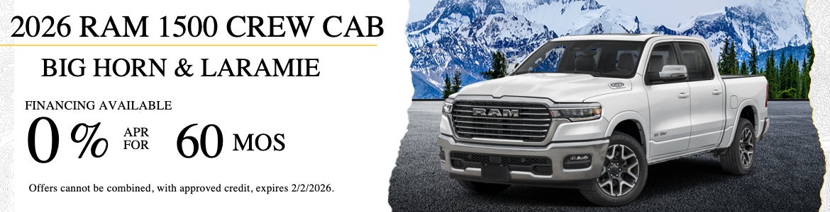 New Ram Financing Offer