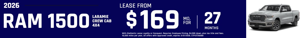 New Ram Leaser Offer