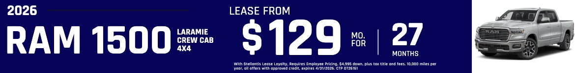 New Ram Leaser Offer