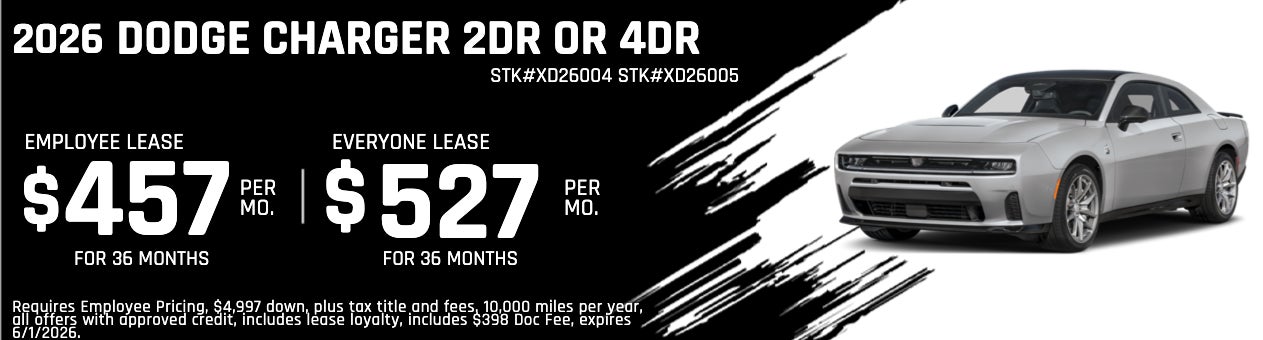 Lease New Charger