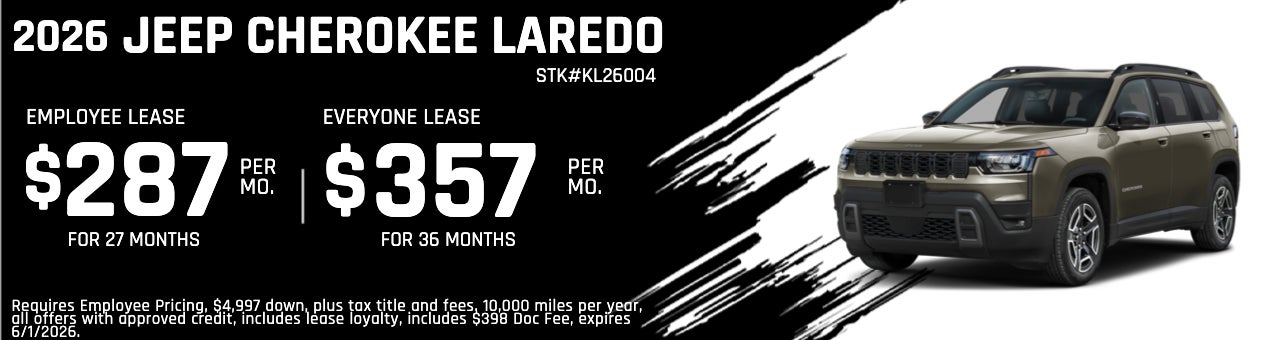 Lease New Cherokee