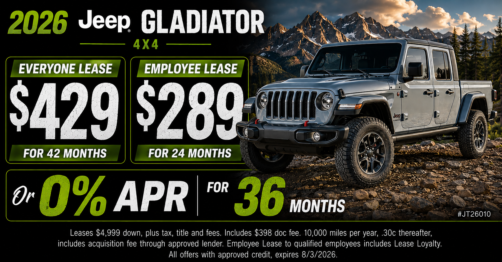 New Jeep Gladiator
