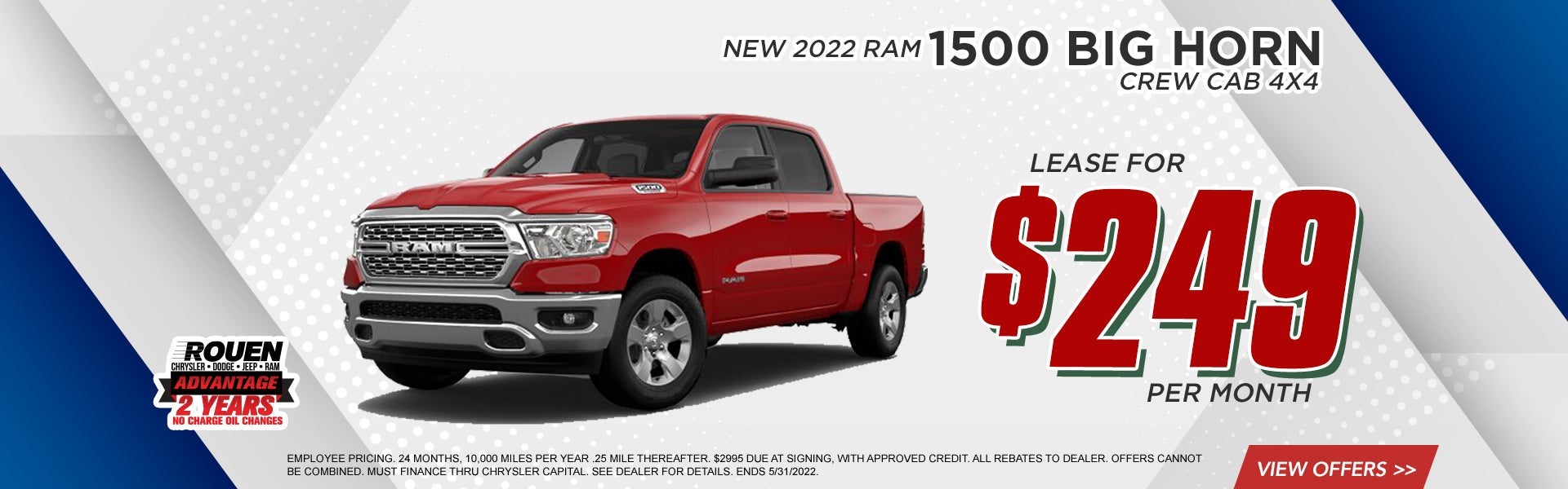 New 2022 Ram 1500 Quad Cab 4x4