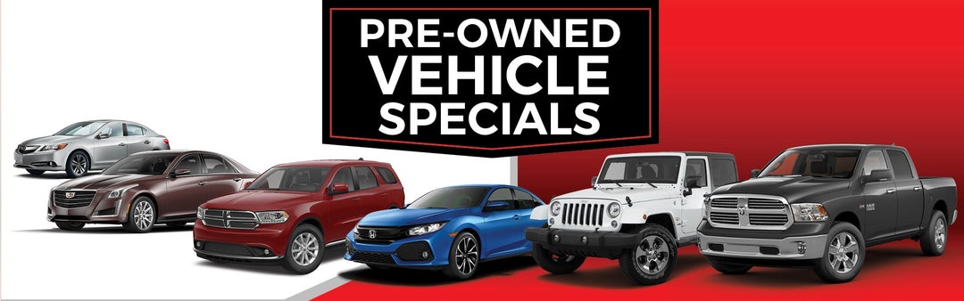 Pre-Owned Vehicle Specials